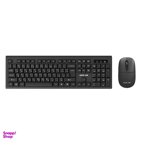 کیبورد و ماوس گرین لاین مدل GKM-200