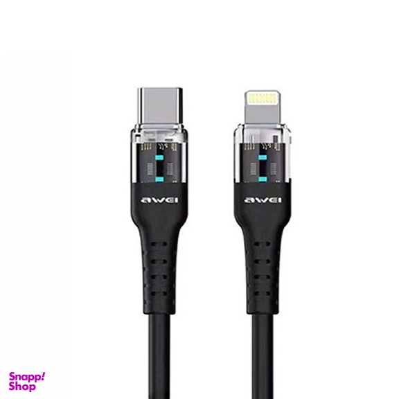 کابل تایپ سی به لایتنینگ اوی مدل AWEI CL-138L SMART FAST PD 20W