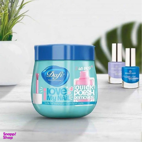 پد لاک پاک کن دافی مدل Quick بسته 90 عددی