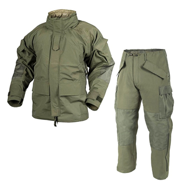 ست کاپش و شلوار بادگیر هلیکون مدل +American pants jacket رنگ سبز ارشی