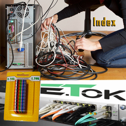 شماره سیم فشاری ایتوک مدل Index بسته 100 عددی
