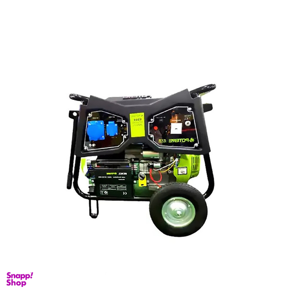 موتور برق پوتر مدل PT18000VES استارتی 9 کیلووات به همراه چرخ و دسته