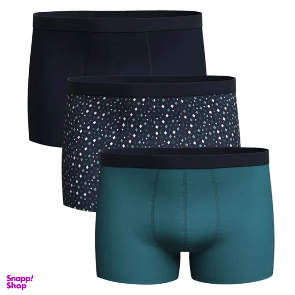 شورت مردانه ال سی وایکیکی مدل turkvermu بسته ۳ عددی