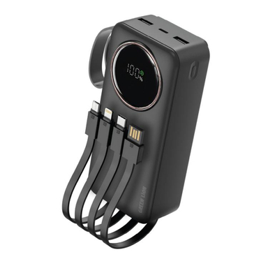 پاوربانک گرین لاین کد Power Pulse 30K ظرفیت 30000 میلی‌ آمپر ساعت