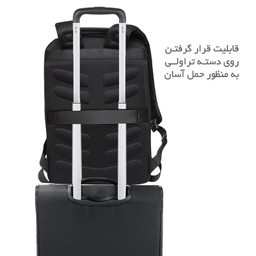 کوله پشتی لپ تاپ پیر کاردین مدل 87047 مناسب لپ تاپ تا 15.6 اینچی