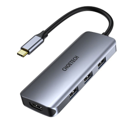 هاب 7 پورت USB-C به HDMI چویتک مدل HUB-M19