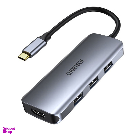 هاب 7 پورت USB-C به HDMI چویتک مدل HUB-M19