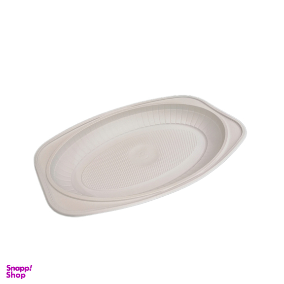 دیس متوسط یکبار مصرف گیاهی آملون کد 39/11072 بسته ۶ عددی