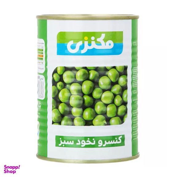 کنسرو نخود سبز مکنزی وزن 380 گرم