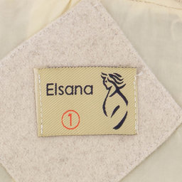 پالتو زنانه السانا مدل فرتاک کد 236971 رنگ کرم