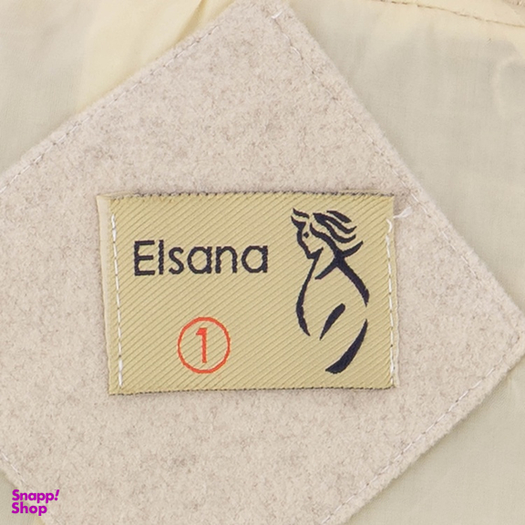 پالتو زنانه السانا مدل فرتاک کد 236971 رنگ کرم