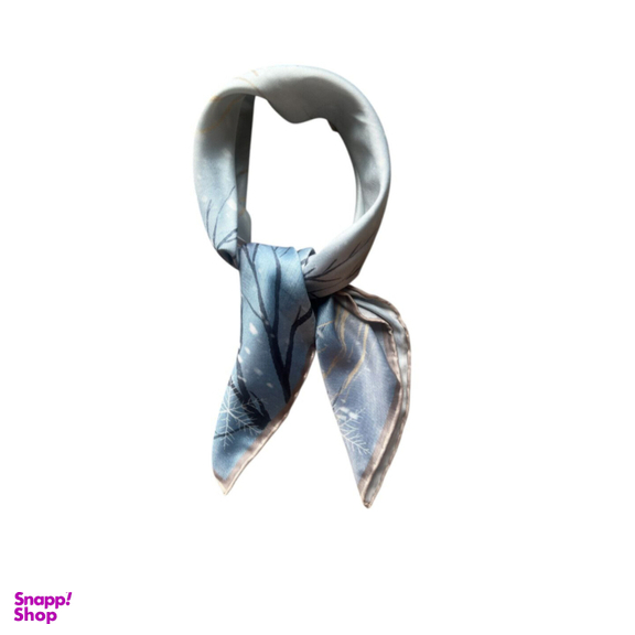 دستمال گردن زنانه گواپو مدل S57 طرح شاخه‌های درخت و برف