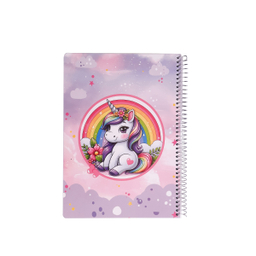 دفتر مشق 50 برگ تیج سان طرح یونیکورن