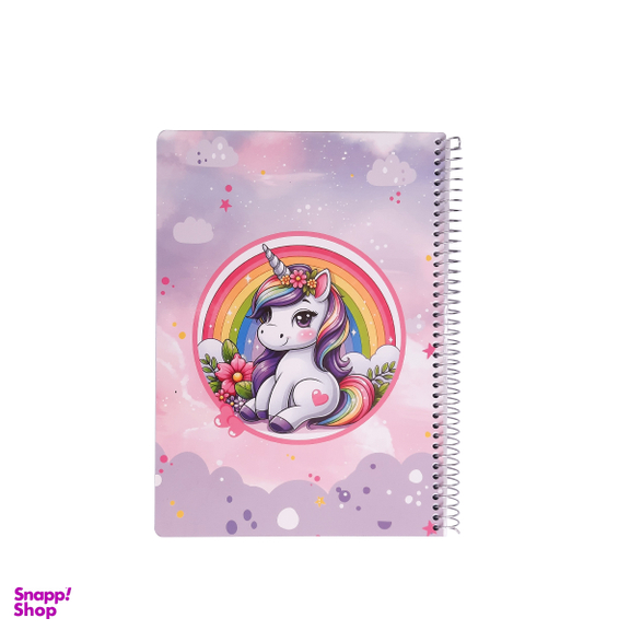 دفتر مشق 50 برگ تیج سان طرح یونیکورن