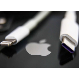 کابل شارژر طرح اپل مدل USB Type-C به Lightning کد 1 طول 1 متر