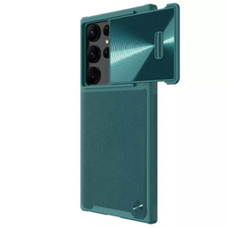 کاور نیلکین مدل CamShield Leather S Case مناسب برای گوشی موبایل سامسونگ Galaxy S23 Ultra