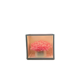چراغ خواب رومیزی طرح گل جاودان PL112
