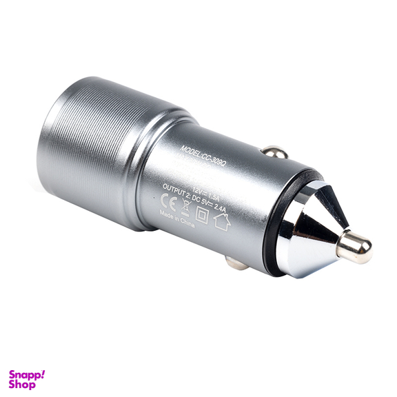 شارژر فندکی هیسکا مدل CC-309Q به همراه کابل تبدیل Microusb