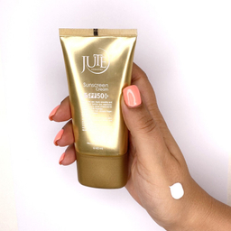 کرم ضد آفتاب بدون رنگ ژوت SPF 50 مدل Smooth Silky Feel مناسب پوست های چرب حجم 40 میلی لیتر ‌