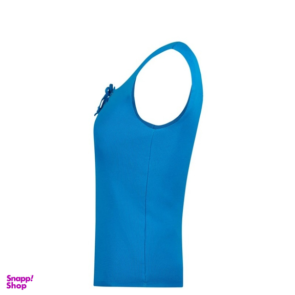 تاپ بافت زنانه مدل GD-o-17163432 رنگ آبی