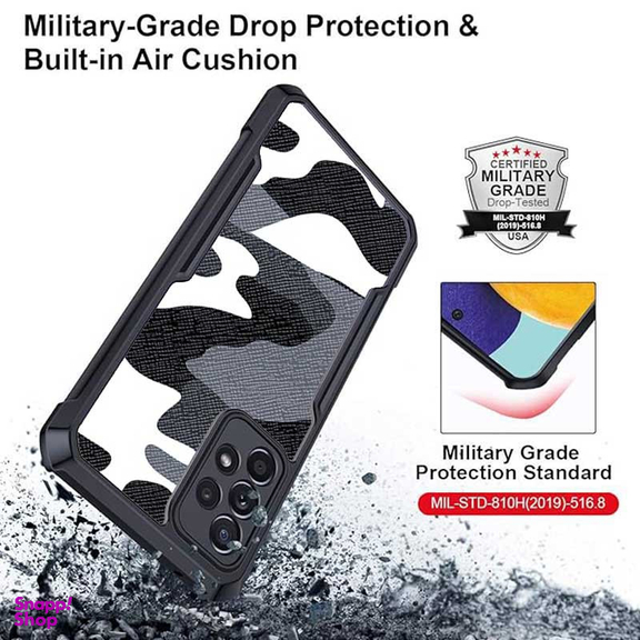 کاور اپیکوی مدل Xundd Camouflage مناسب برای گوشی موبایل سامسونگ Galaxy A73 5G