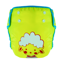شورت آموزشی کودک وی کر مدل دکمه دار طرح Happy Sheep کد A808