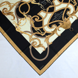 روسری زنانه آنالیا مدل ابریشم دور دست دوز کد 6057