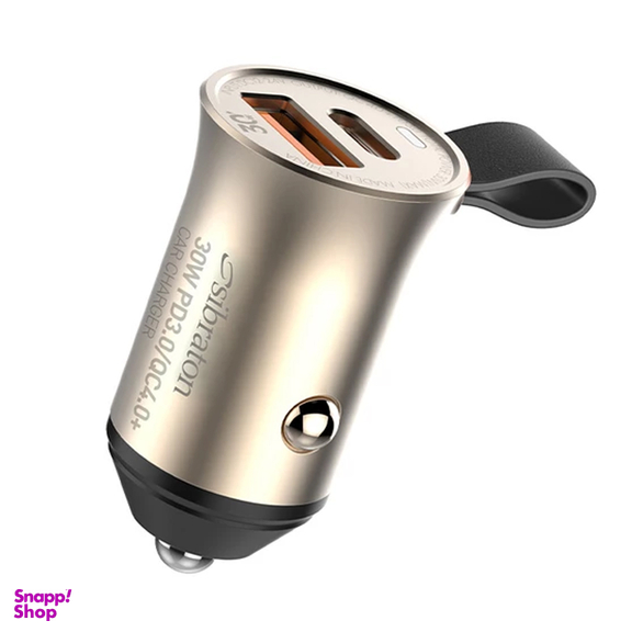 شارژر فندکی سیبراتون مدل S-C3230PD به همراه کابل USB-C