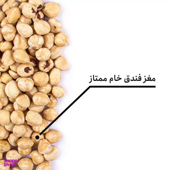 مغز فندق خام ممتاز بارجیل