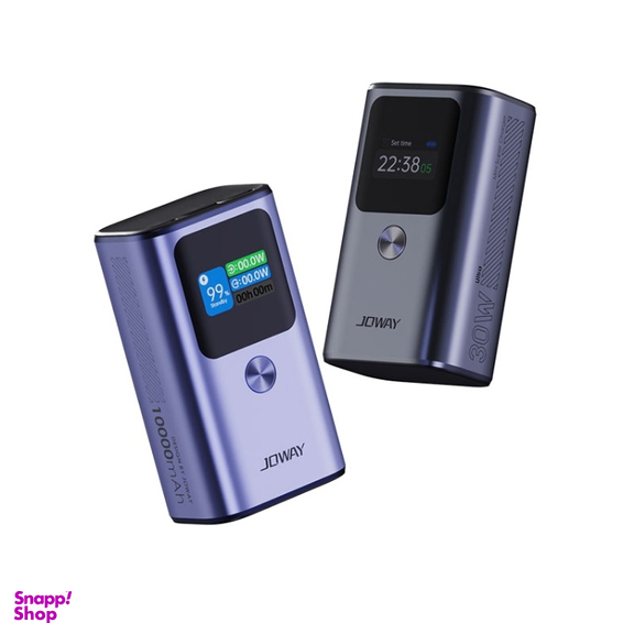 پاوربانک جووی کد JP-326 ظرفیت 10000 میلی‌ آمپر ساعت