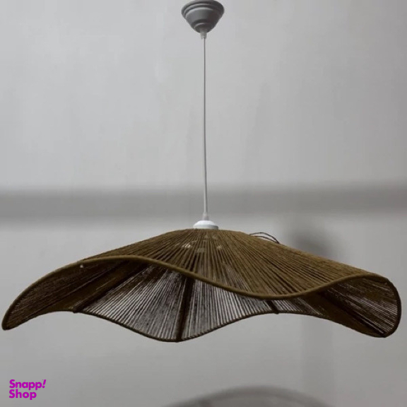 لوستر بافتنی نورهام مدل مکرومه کنفی دفرمه ۵۰