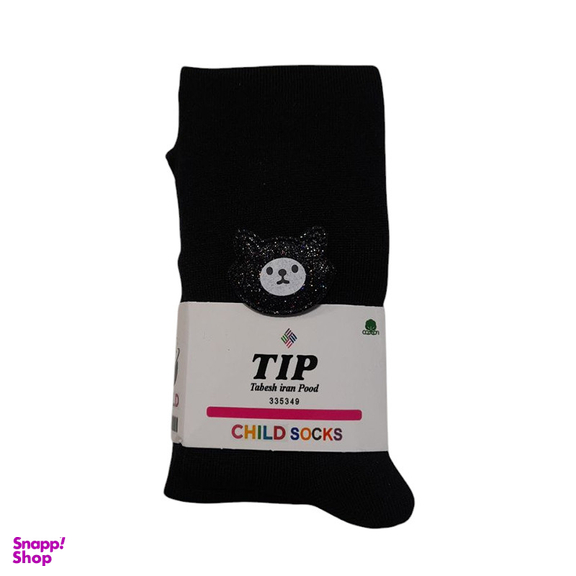 جوراب شلواری دخترانه تابش ایران پود مدل نخ پنبه طرح Khers.meshki