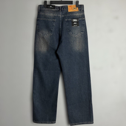 شلوار بگ مردانه طرح زارا کد 3675 رنگ آبی تیره