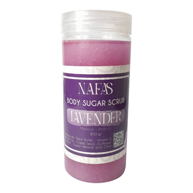 شوگر اسکراب نفس مدل Lavender حجم 850 میلی لیتر
