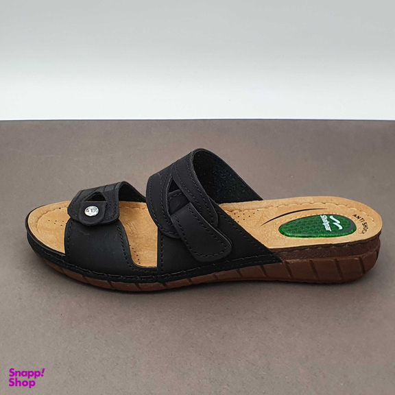 دمپایی زنانه شهپر مدل پدیده کد 104 رنگ مشکی