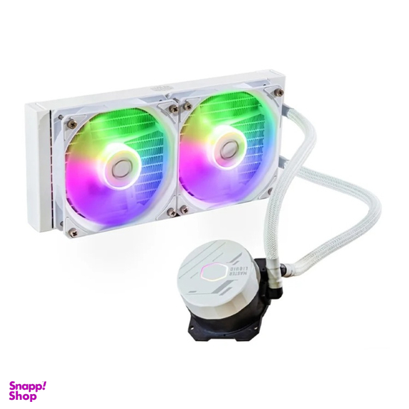 خنک کننده مایع پردازنده کولر مستر مدل Master LiquiD 240L CORE ARGB White