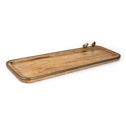 سینی گلدکیش طرح گلدن برد کد GK829460