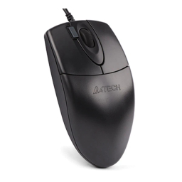 ماوس ای فورتک مدل OP-620DS رنگ مشکی