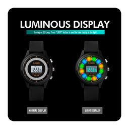 ساعت مچی دیجیتال اسکمی مدل 1596 BK