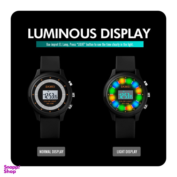 ساعت مچی دیجیتال اسکمی مدل 1596 BK
