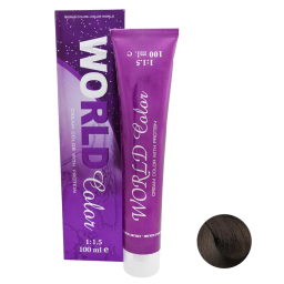 رنگ مو ورد کالر شماره 5 حجم 100 میلی لیتر رنگ قهوه ای روشن