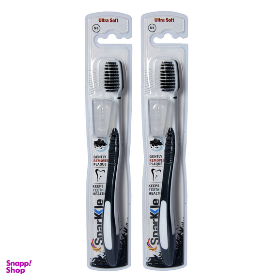 مسواک اسپارکل مدل S5 با برس خیلی نرم بسته 2 عددی