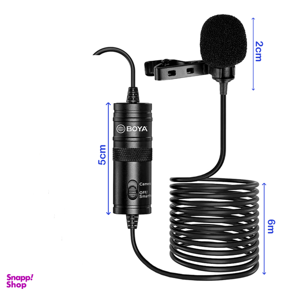 میکروفون یقه ای بویا مدل BY M1