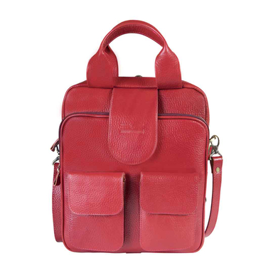 کیف دوشی چرم طبیعی زنانه آروین چرم کد AR-128