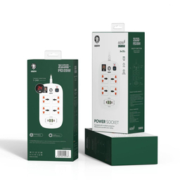 چند راهی برق 40 وات گرین لاین مدل Smart IQ Safety