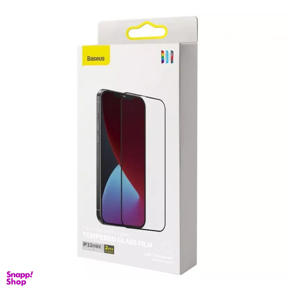 محافظ صفحه نمایش بیسوس مدل ضد اشعه تمام صفحه مناسب iPhone 12 mini