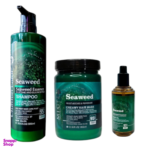 ست بهداشتی سوید مدل جلبک دریایی مجموعه 3 عددی