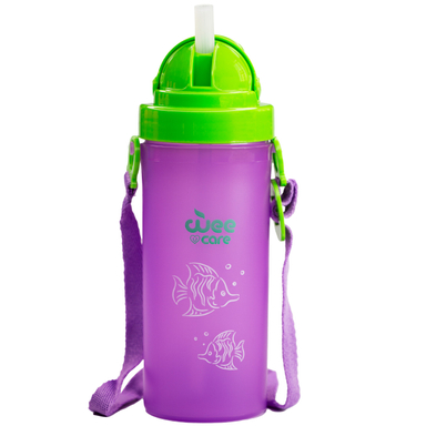 قمقمه وی کر مدل ضد چکه طرح ماهی کد C705 گنجایش  300 میلی لیتر