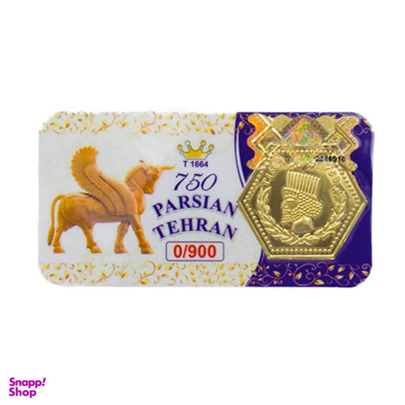 سکه گرمی طلا 18 عیار پارسیان تهران مدل K412