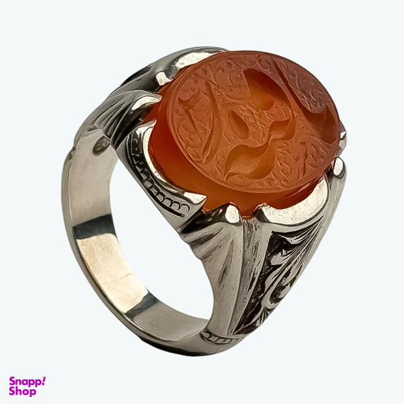 انگشتر نقره مردانه مدل R1577 سایز 59